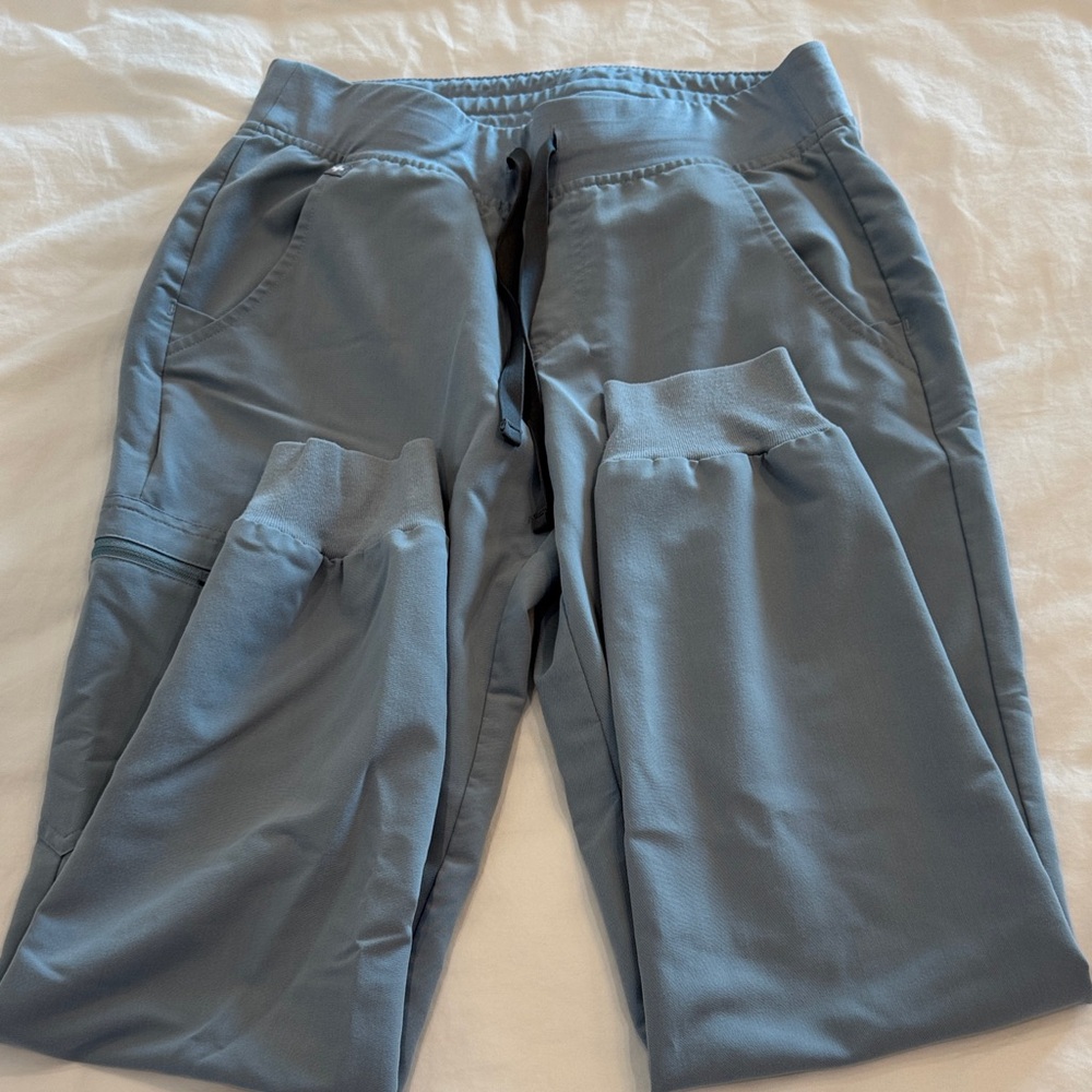 FIGS “Zamora” scrub Blue Jogger Pants